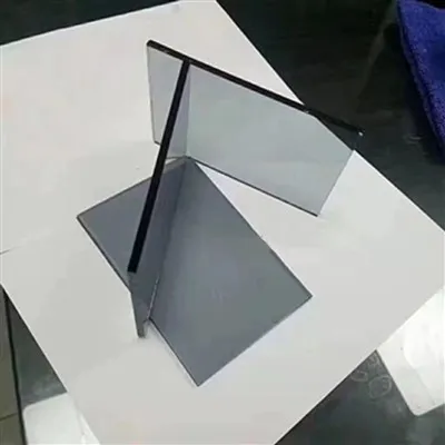 Vidro flutuante cinza euro