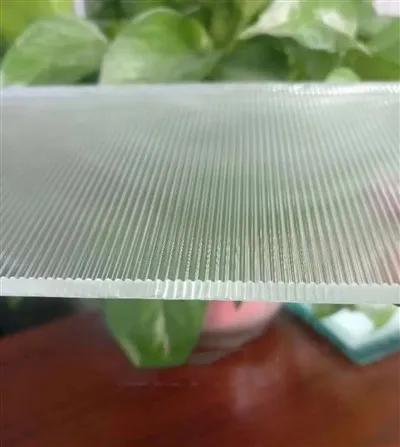 Vidro temperado de segurança estampado