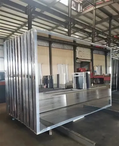 Espelho revestido de prata